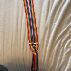 Hot topic rainbow suspenders